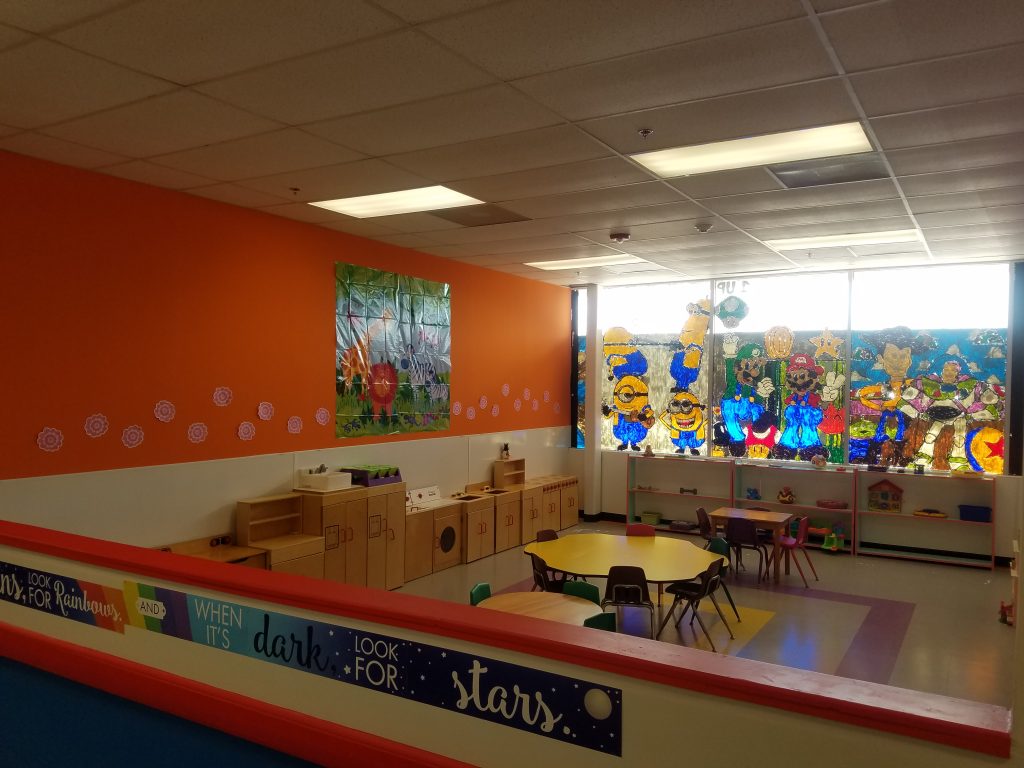Inside US Academy daycare & preschool in Houston, TX — creative corner