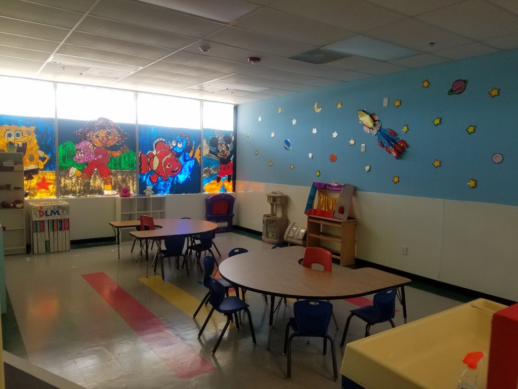 Inside US Academy daycare & preschool in Houston, TX — learning spaces